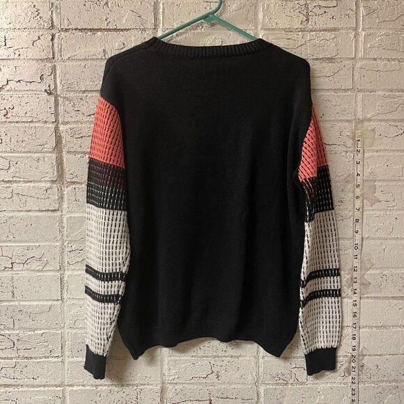 Koitmy Long Sleeve Sweater Pull Over Black Size XL NWT - Picture 4 of 8